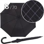 Зонт трость Три Слона M2182 (L) 11458 Клетка (гладкая ручка)