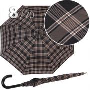 Зонт трость Три Слона M2182 (N) 15319 Клетка (плетеная ручка)