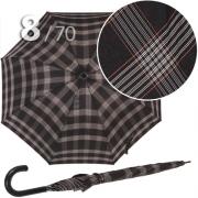 Зонт трость Три Слона M2182 (N) 15323 Клетка (плетеная ручка)