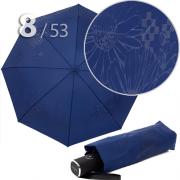 Зонт Три Слона L-4898 (C) 17913 Цветы Графика Синий, компактный облегченный