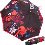 Зонт Три Слона L-3825 (R) 18528 Красные маки (сатин)