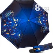 Зонт Три Слона L-3825 (M) 18027 Грациозные Ирисы (сатин)