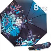 Зонт Три Слона L-3825 (N) 18525 Голубые хризантемы (сатин)
