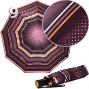 Зонт Три Слона L-3994 (A) 17999 Горох Полоска Коричневый