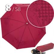 Зонт Три Слона L-3898 (C) 18369 Цветы Графика Красный