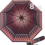 Зонт Три Слона L3881 14877 Узоры Бордо, женский
