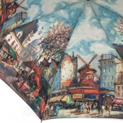 Зонт женский LAMBERTI 73745 (16651) Уличная романтика Парижа