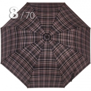 Зонт трость Три Слона M2182 (N) 15320 Клетка (плетеная ручка)