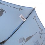 Зонт женский Три Слона 040 (B) 12692 Кошки в Париже Голубой