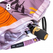 Зонт Три Слона L-3854 (A) 18765 Цветы, Серый (сатин)