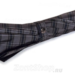 Зонт трость Три Слона M2182 (L) 11455 Клетка (гладкая ручка)
