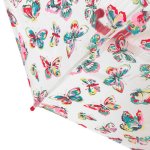 Зонт трость женский прозрачный Fulton Cath Kidston L546 2544 Бабочки (Дизайнерский)