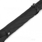 Зонт трость AMEYOKE L75 STORM (01) Черный (наконечник пластик)