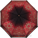 Зонт женский Три Слона 189 (A) 10946 Виндзорский узор красный (сатин)