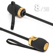 Зонт Три Слона L-3802 (A) 18850 Орнамент Черный (сатин)