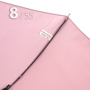 Зонт Три Слона L-3885 12906 Светло розовый, однотонный (с проявляющимся в дождь логотипом)