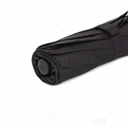 Зонт DAIS 7705 Черный, ручка полукрюк