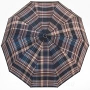 Зонт мужской с большим куполом, клетка Ame Yoke OK70-10CH (03)