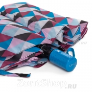 Зонт женский Style 1501-3 16866 Разноцветные треугольники