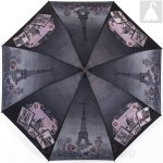 Зонт наоборот женский Три Слона L3801 15539 Открытки из Парижа (обратное закрывание)