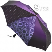Зонт Три Слона L-3995 (A) 18088 Круги, горох сиреневый (сатин)