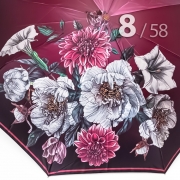 Зонт Три Слона L-3825 (P) 18270 Цветочное королевство розовый (сатин)