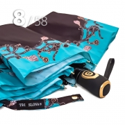 Зонт Три Слона L-3899 (B) 18435 Цепочки бирюзовый, женский