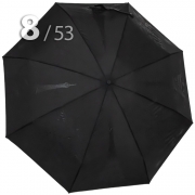 Зонт Три Слона L-4898 (A) 18216 Париж Эйфелева башня черный