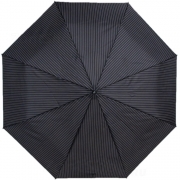 Зонт AMEYOKE OK70-CH (11) Полоса, Черный