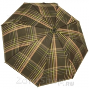 Зонт облегченный Doppler 744146803 Клетка Темно-коричневый