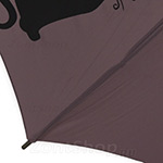 Зонт трость женский H.DUE.O H415 11508 Кошки Серый