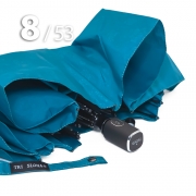 Зонт Три Слона L-4806 (F) 17905 Цветы Бирюзовый, компактный