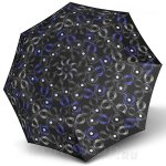 Зонт женский Doppler 7441465 SA Fiber Magic Sofia 12142 Сновидение синий, серый