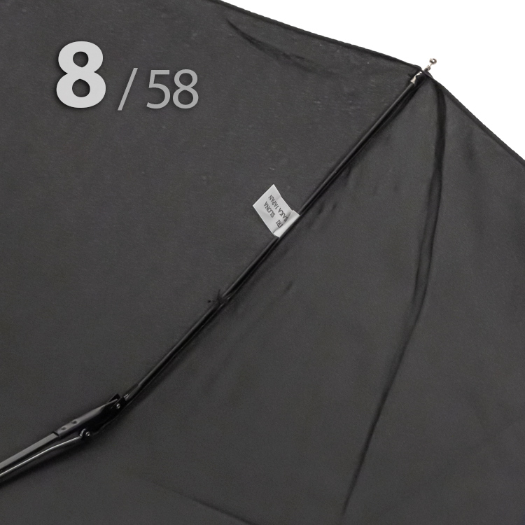 Зонт Три Слона L-3898 (C) 18373 Цветы Графика Черный