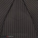 Зонт мужской H.DUE.O H601 (6) Полоса Черный