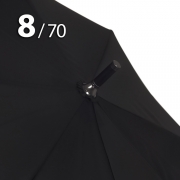 Зонт трость Три Слона M2710 Черный, ручка бамбук