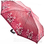 Зонт женский Doppler 74660 FG 19 8451 Classic Узоры по краю красный (сатин)