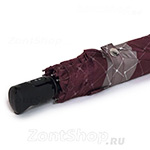 Зонт женский Doppler 744765 RE 10377 Клетка бордовый