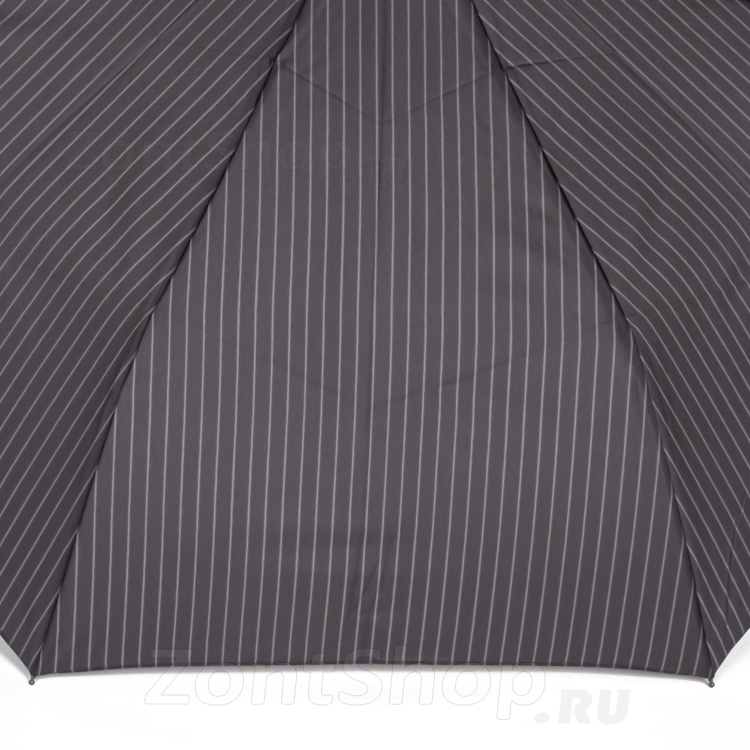 Большой зонт Ame Yoke OK65-CH 16416 Серый в полоску