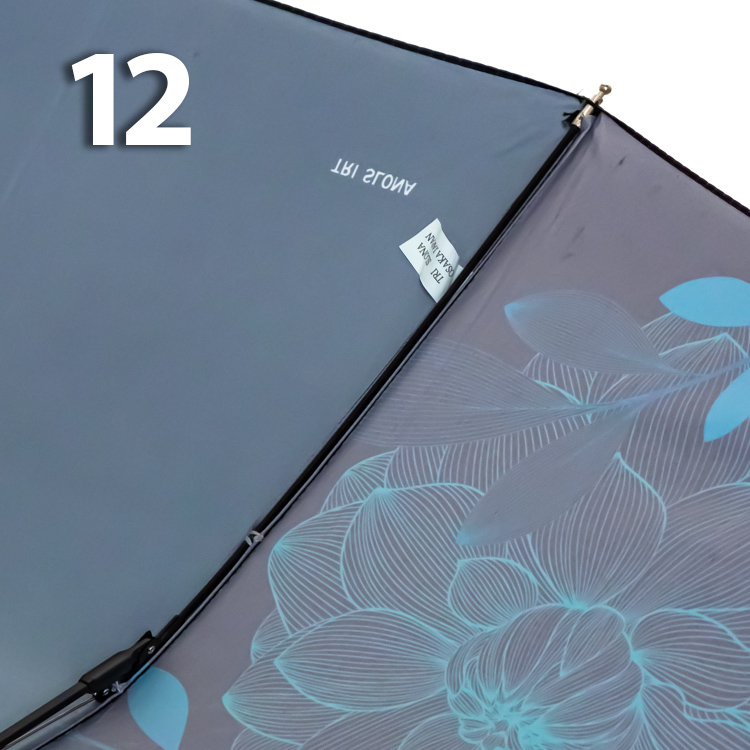 Зонт Три Слона L-3121 (C/25) 18755 Цветы, Синий