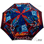 Зонт трость женский Zest 51617 4266 Абстракция (с чехлом)