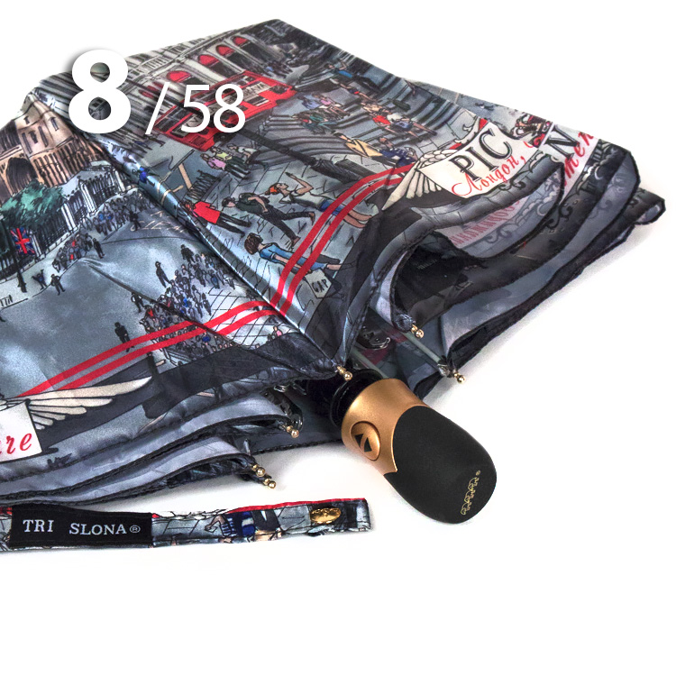 Зонт Три Слона L-3830 (M) 10858 Лондон (сатин)