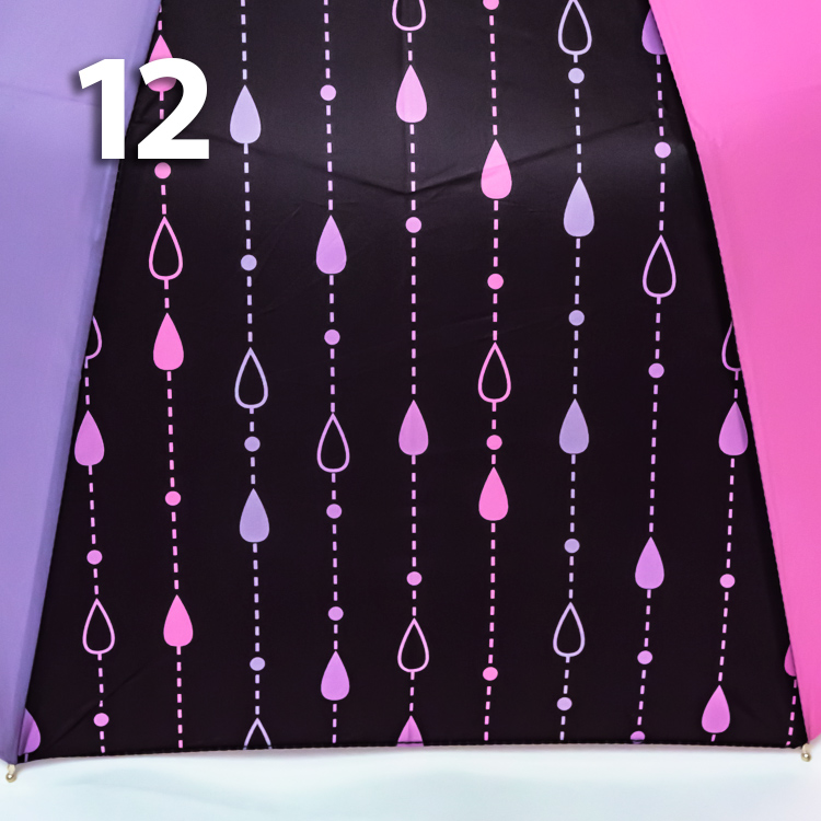 Зонт Три Слона L-3121 (D/25) 18757 Горошины, Сиреневый