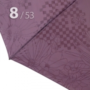 Зонт Три Слона L-4898 (C) 17914 Цветы Графика Сиреневый, компактный облегченный