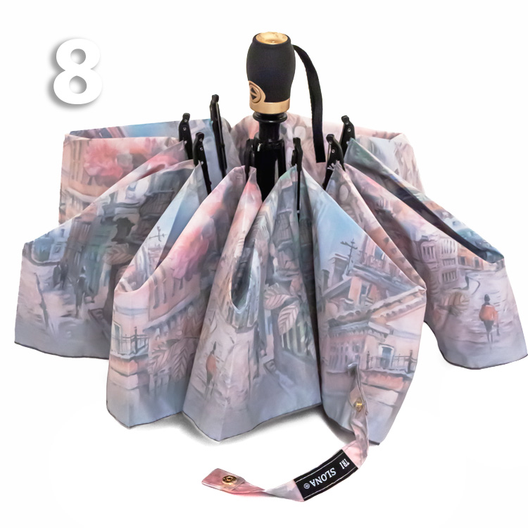 Зонт Три Слона L-3801 (U/JS) 18206 Санкт-Петербург, обратное закрывание