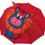 Зонт детский со свистком ArtRain 1653 (13061) Смешной лев