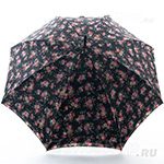 Зонт трость женский Fulton Cath Kidston L778 2845 Цветы горох (двусторонний)