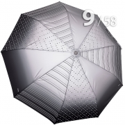 Зонт Три Слона L-3992 (A) 18180 Горох Полоска серый