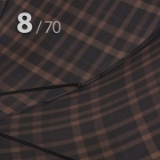 Зонт трость Три Слона M2182 (N) 15322 Клетка (плетеная ручка)