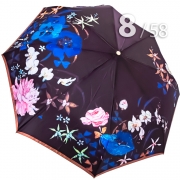 Зонт Три Слона L-3825 (R) 18529 Синие маки (сатин)